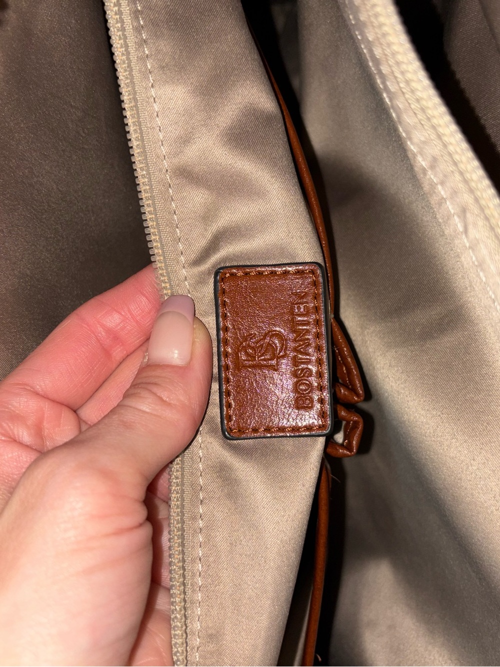 BOSTANTEN Genuine Leather Large Capacity Work Briefcase NWOT - Picture 11 of 15